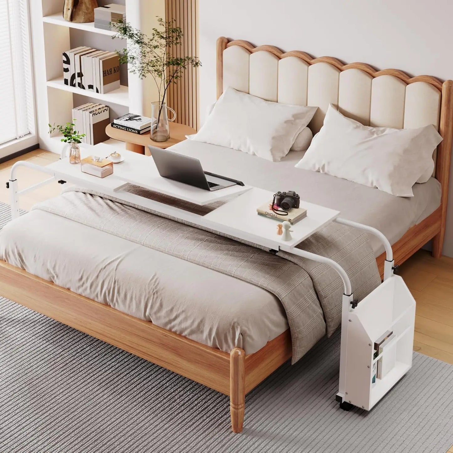 Overbed Table with Wheels