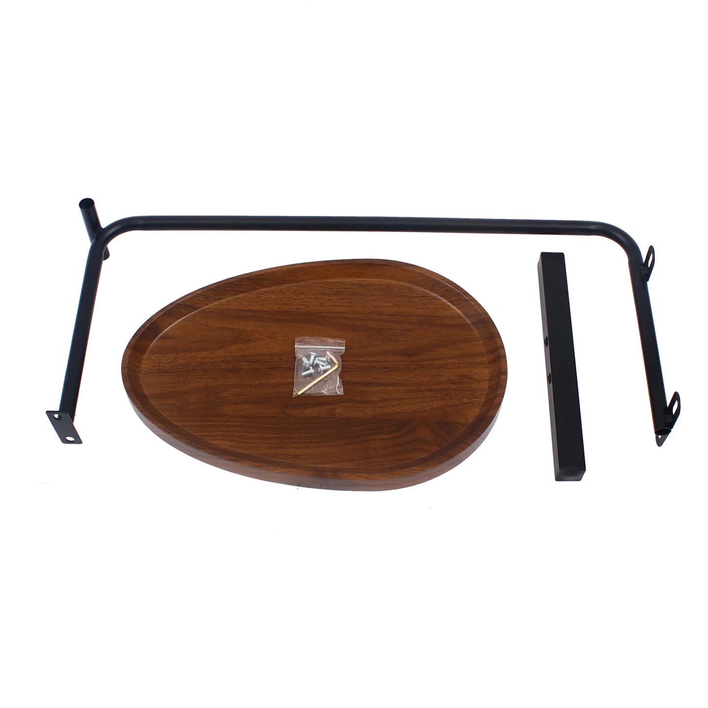 Modern Black Walnut Wood End Coffee Tables