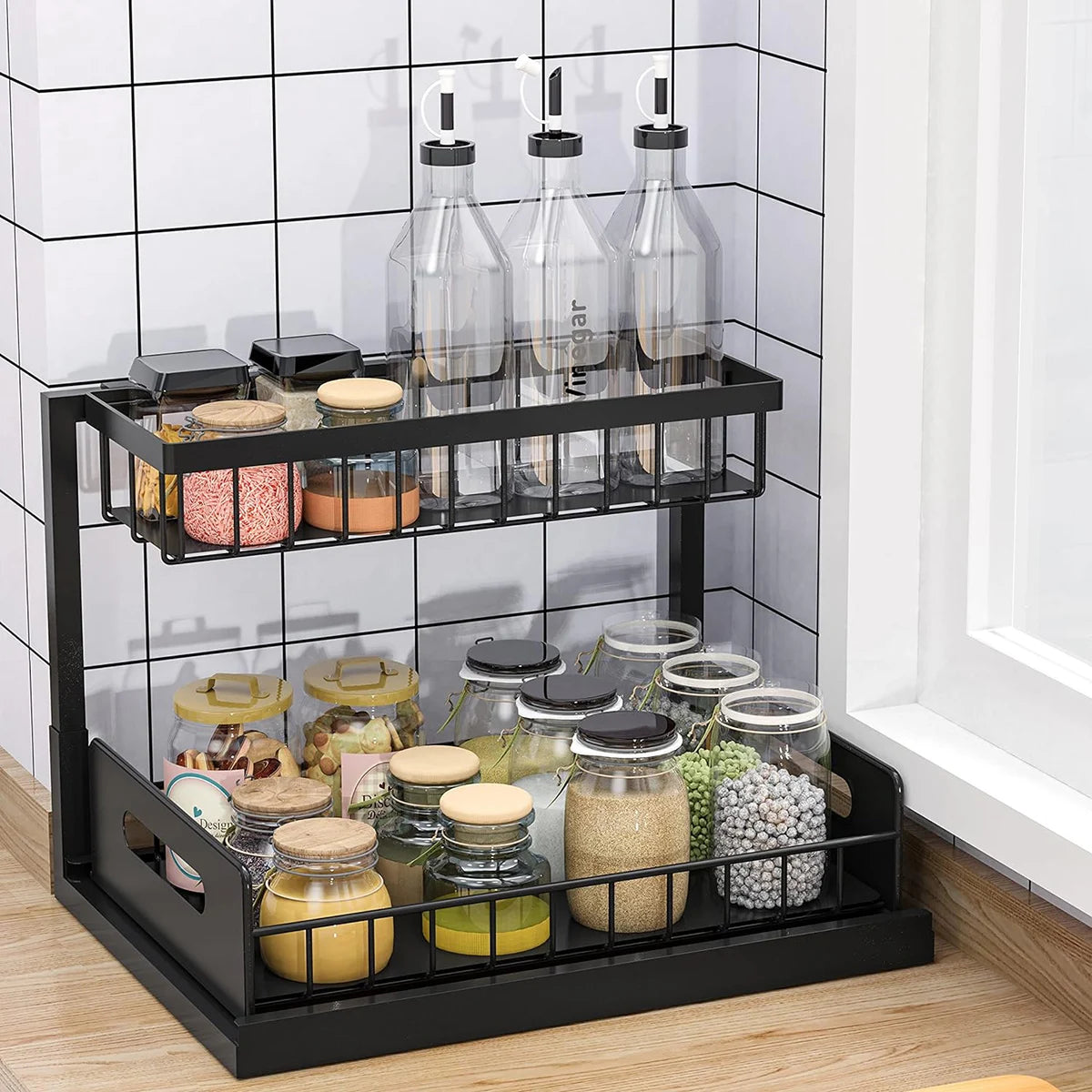 Pull Out Under Sink Organizer and Storage