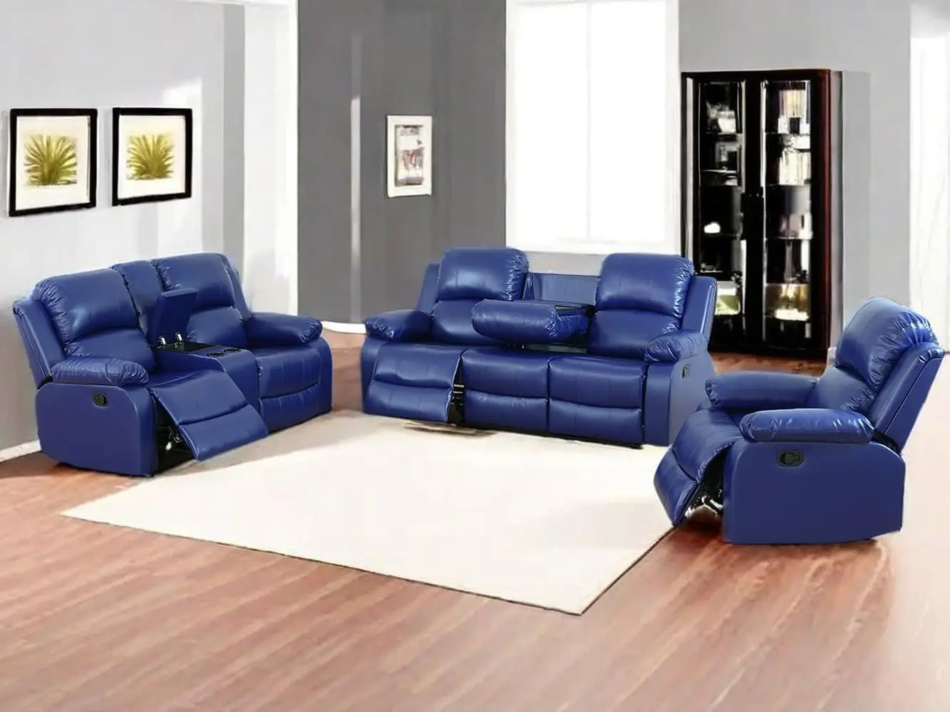 Sofa Set Living Room Furniture Reclining  Set