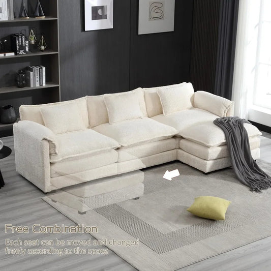 Oversized Sectional Sofa Cloud Couch for Living Room