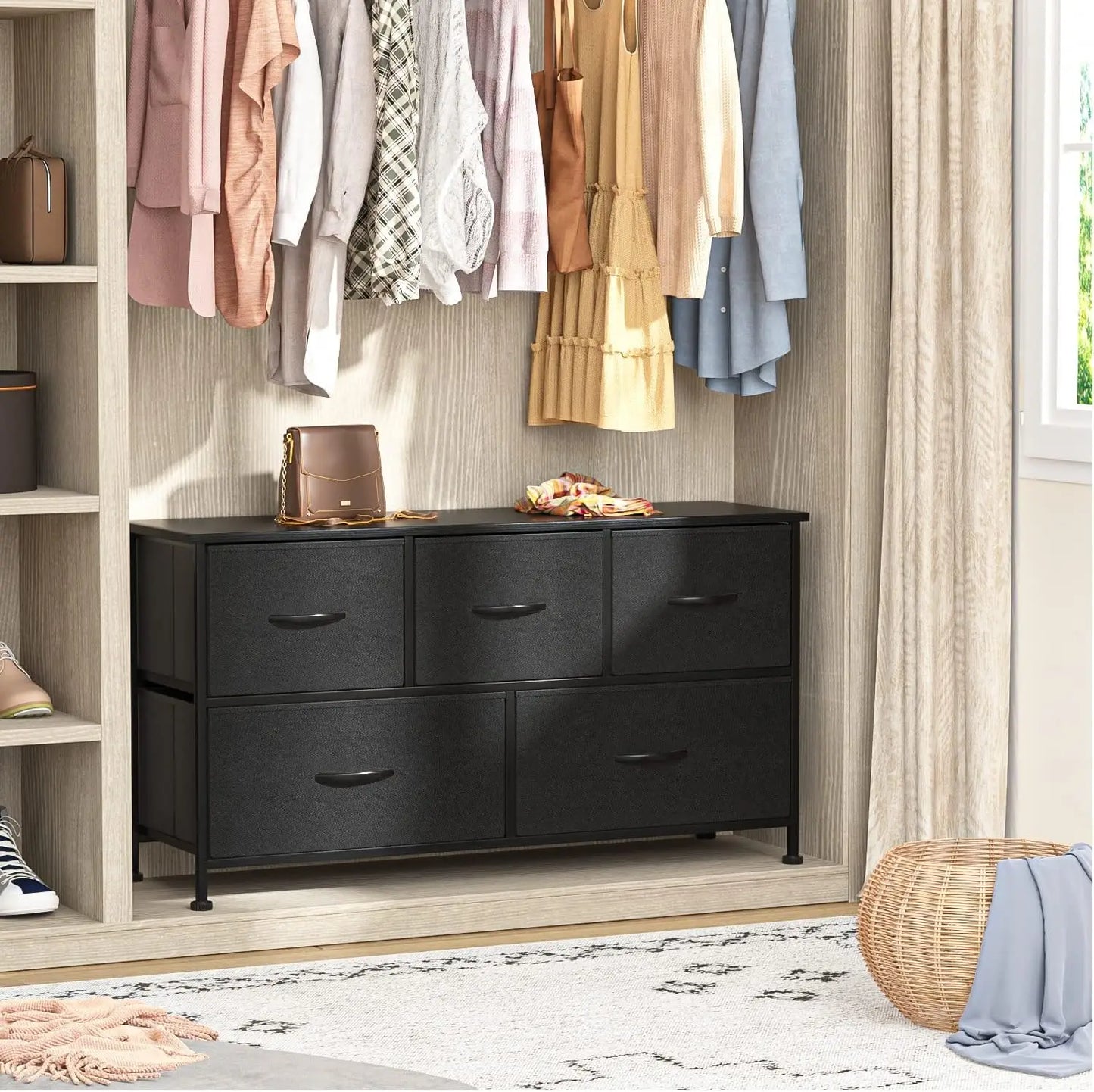 Dresser for Bedroom Fabric Closet Storage Organizer