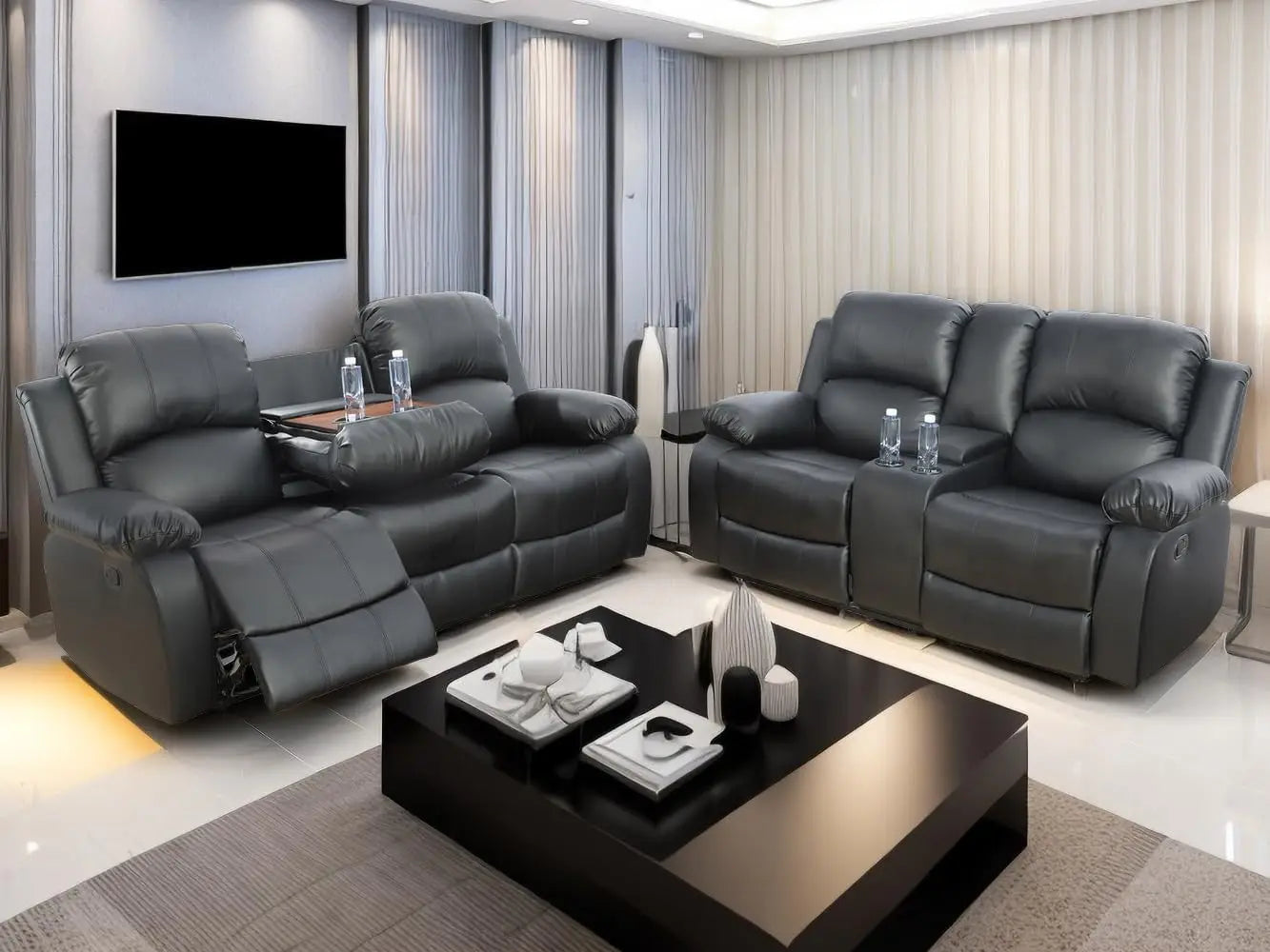 Sofa Set Living Room Furniture Reclining  Set