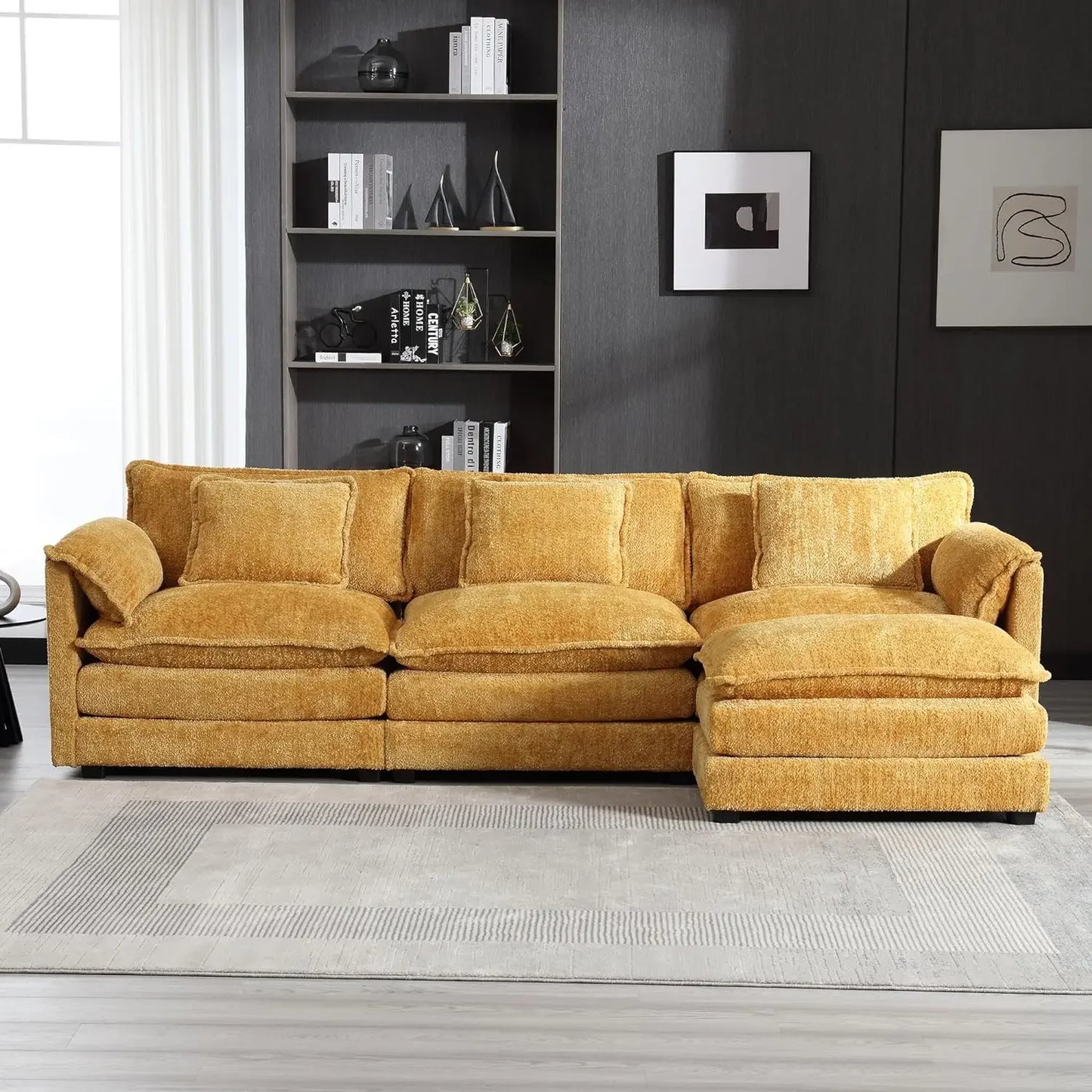 Oversized Sectional Sofa Cloud Couch for Living Room