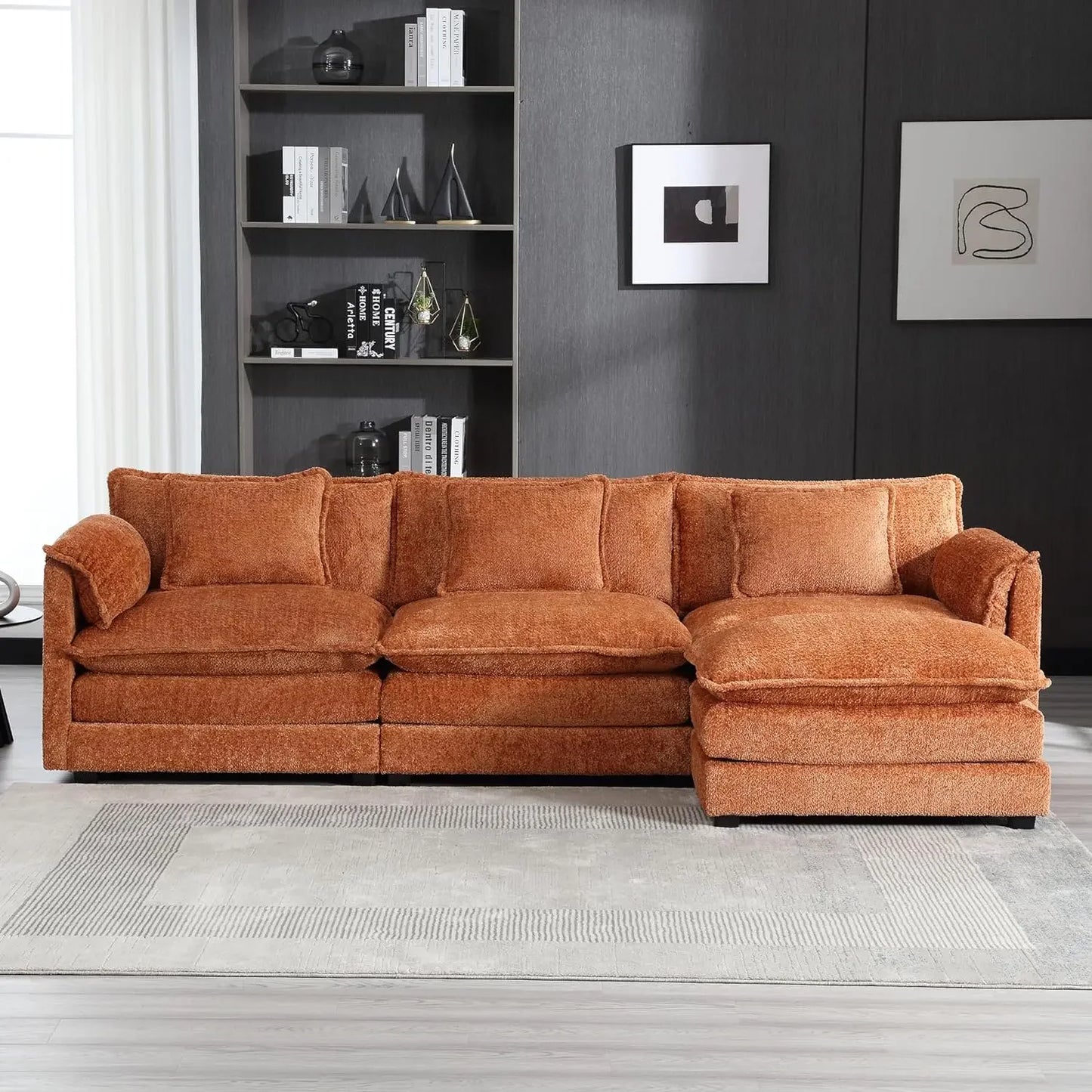 Oversized Sectional Sofa Cloud Couch for Living Room