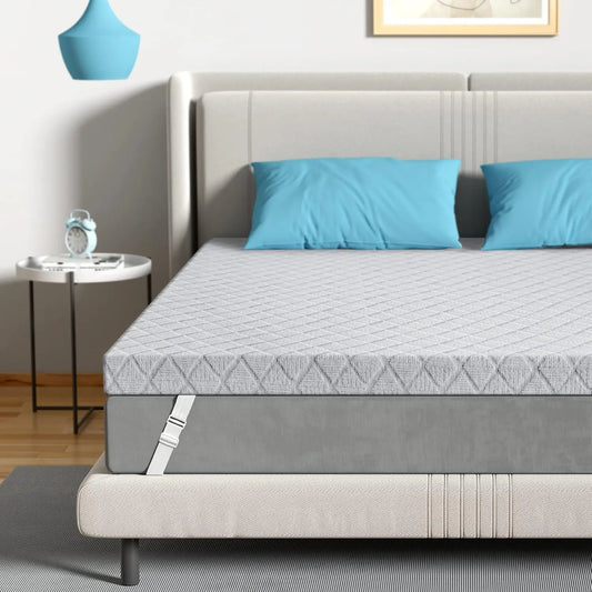 4-Inch Firm Mattress Topper King Size Memory