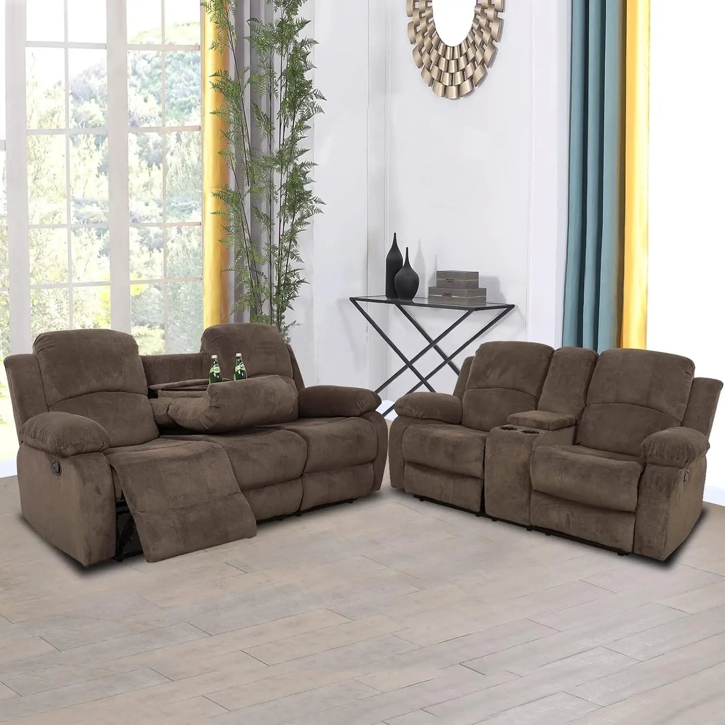 Sofa Set Living Room Furniture Reclining  Set