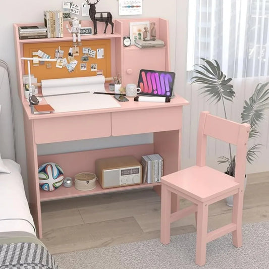 Childrens Computer Desk with Drawers and Storage