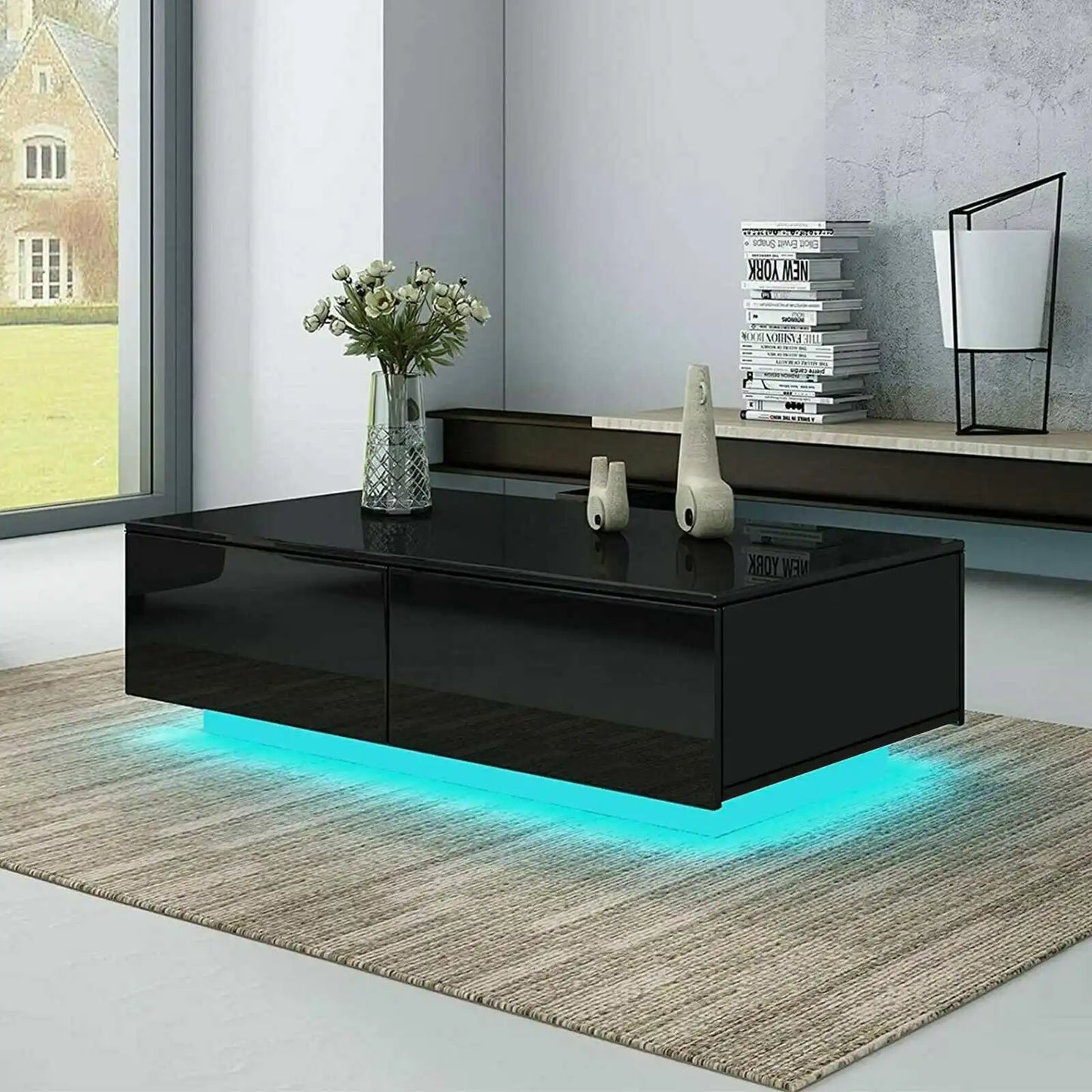 Modern High Gloss Living Room Furniture Table