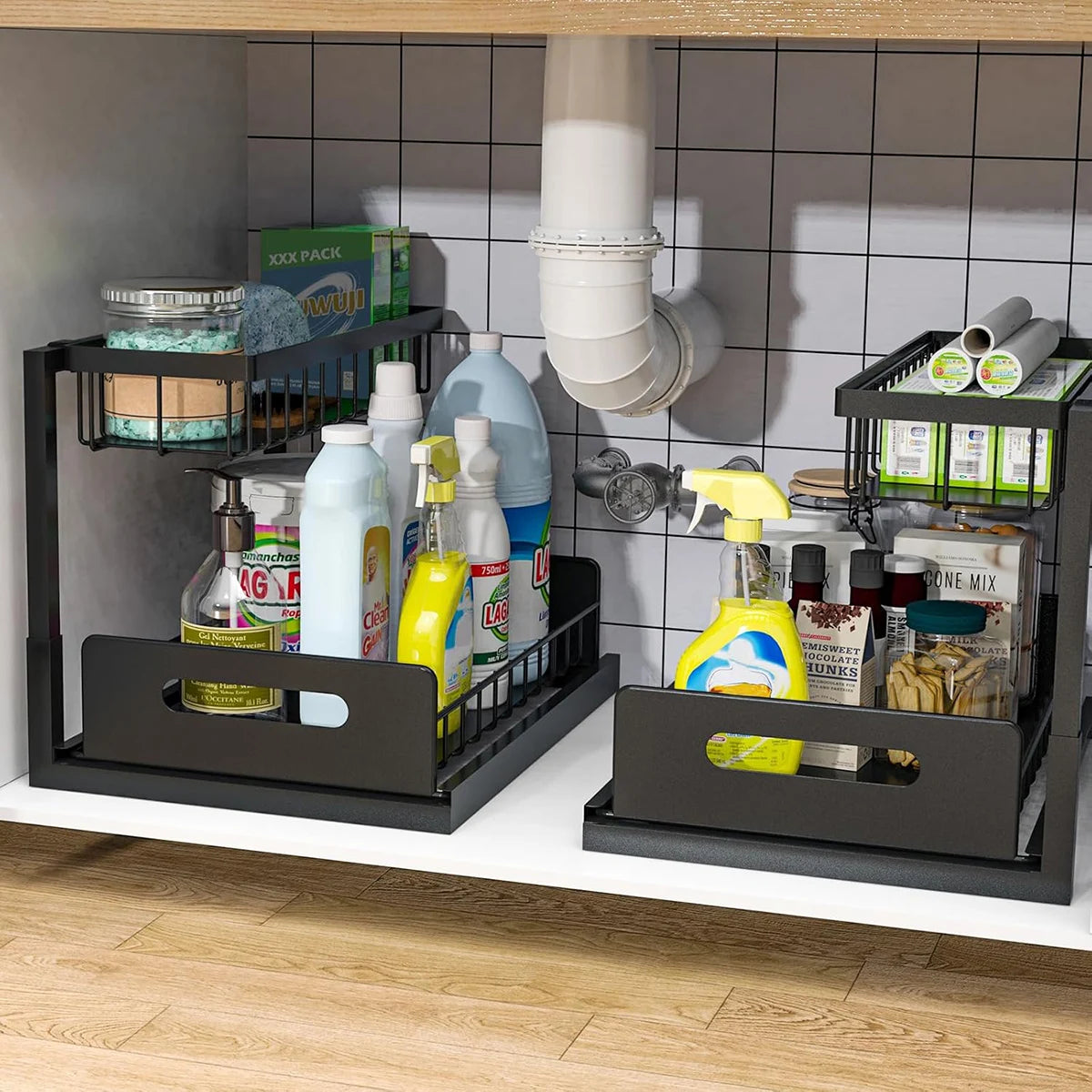 Pull Out Under Sink Organizer and Storage