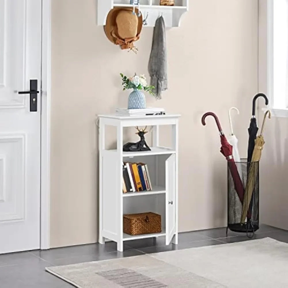 Free Standing Single Door Bathroom Floor Cabinet