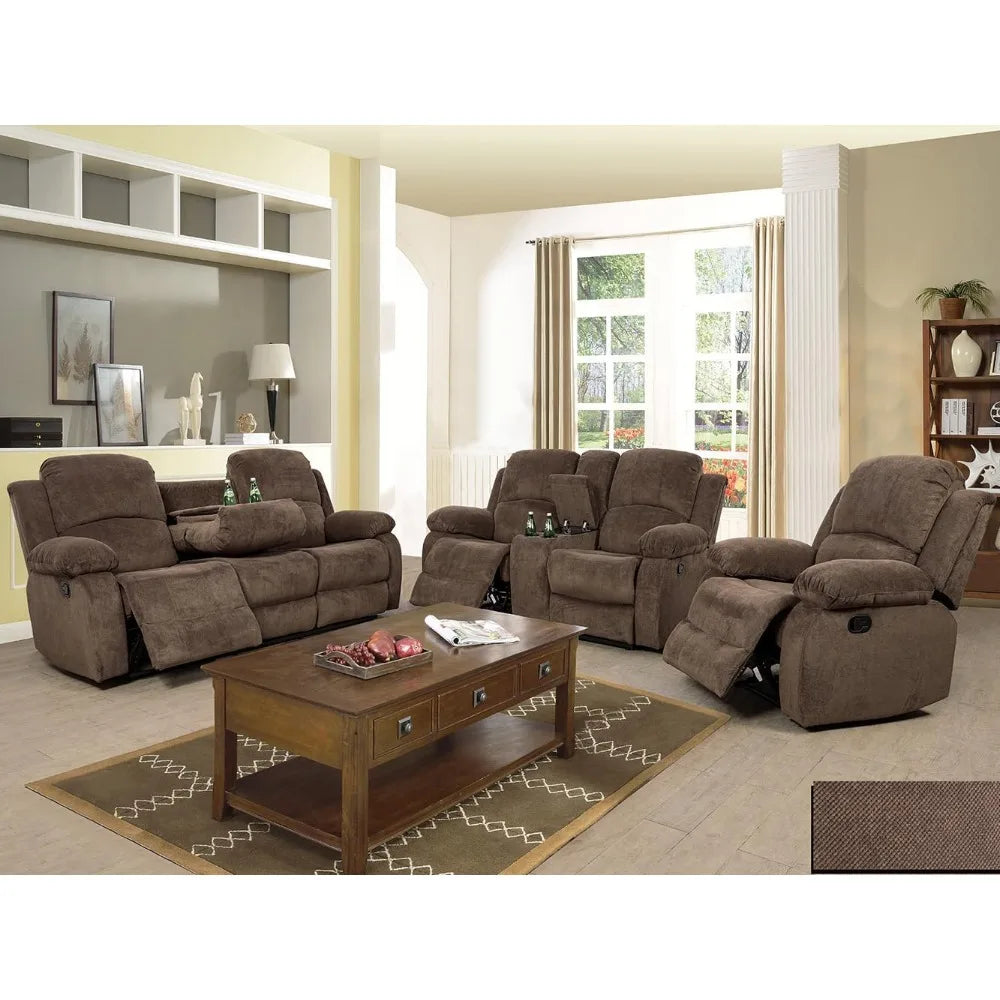 Sofa Set Living Room Furniture Reclining  Set