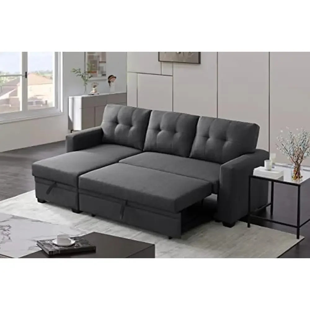 Sleeper Sectional Sofa Bed Couch with Storage