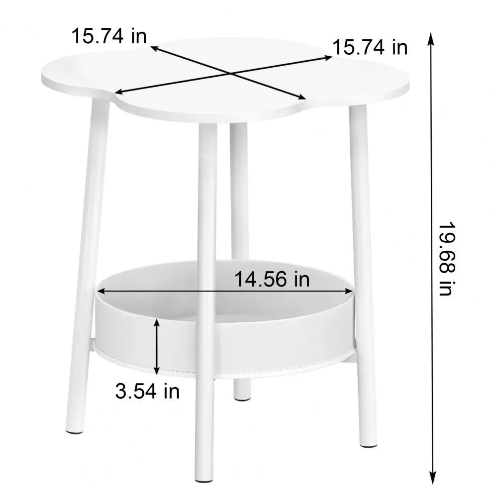 Small Modern Style Flower Shaped Coffee Table