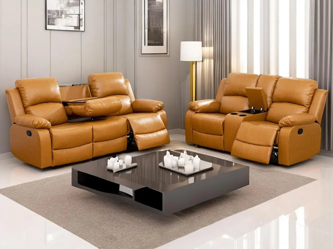 Sofa Set Living Room Furniture Reclining  Set