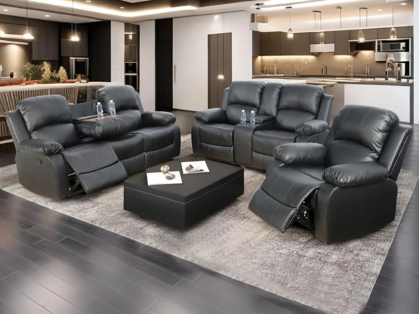 Sofa Set Living Room Furniture Reclining  Set