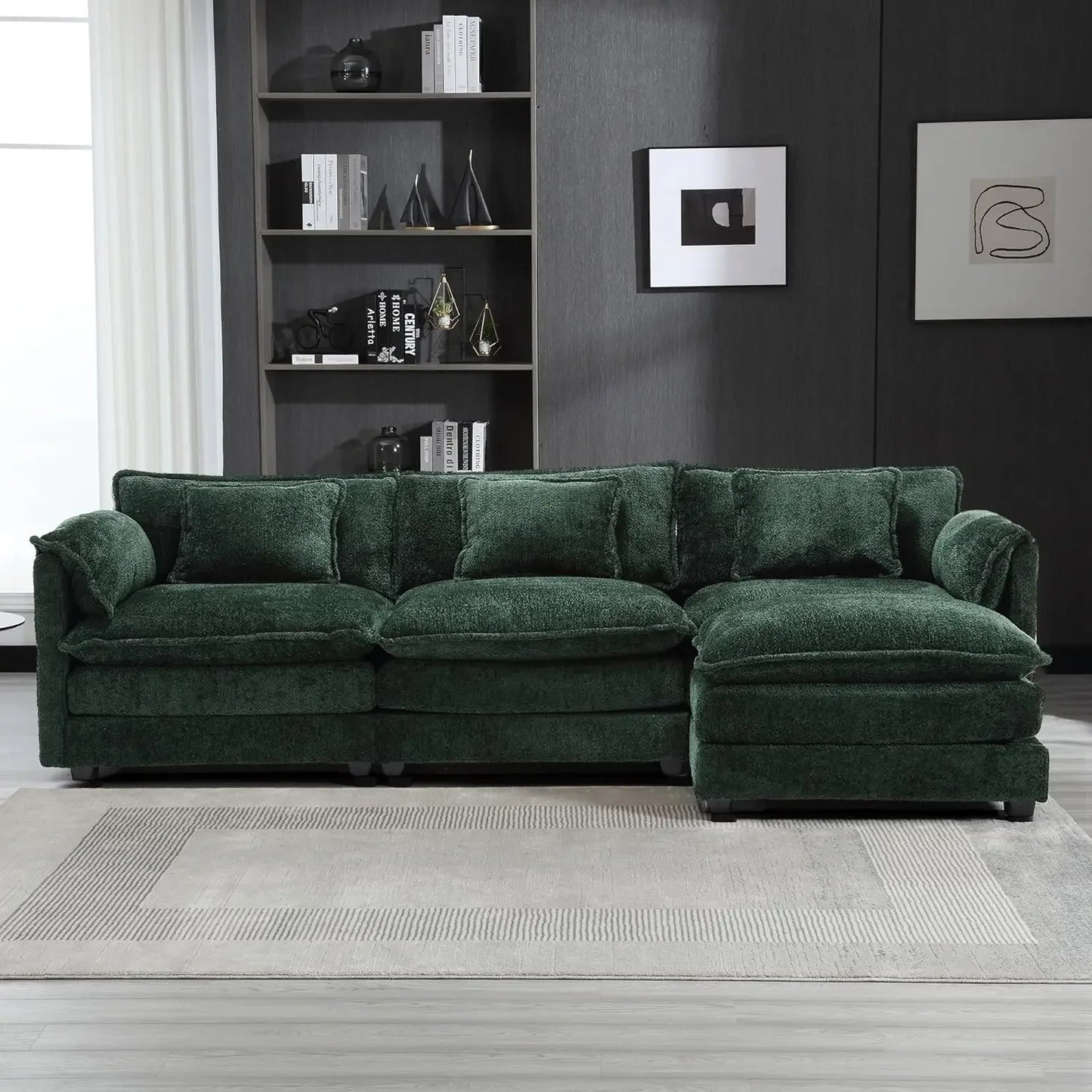 Oversized Sectional Sofa Cloud Couch for Living Room