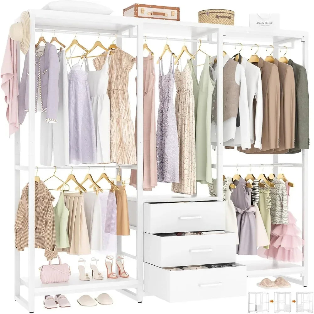 Heavy Duty Garment Rack for Hanging Clothes